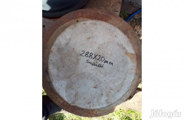 Saválló lap 288x20 mm-es eladó !