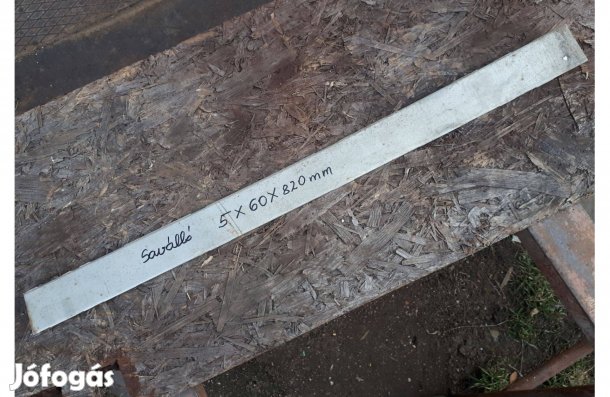 Saválló lemez 5 mm vastag eladó !