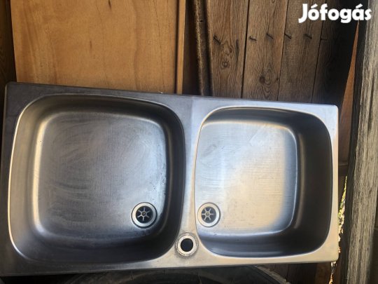 Saválló mosogató, Grohe csapteleppel