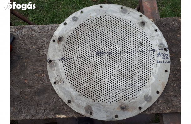 Saválló szűrőlemez 580X6 mm-es eladó !
