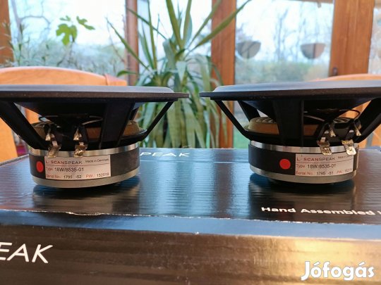 Scan-Speak 18w/8535-01 hangszórópár