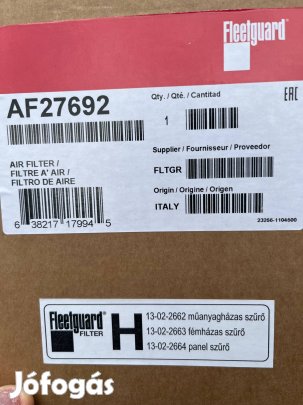 Scania pollenszűrő