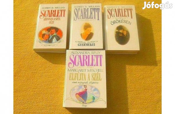 Scarlett sorozat - 4 kötet - (Új könyvek)