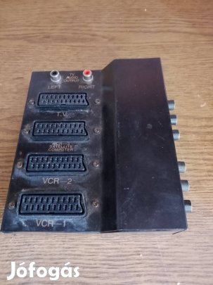 Scart Vhs keverő video mixer