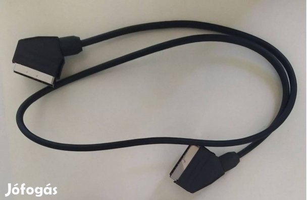 Scart kábel, csatlakozó 1,1 m TV, VHS