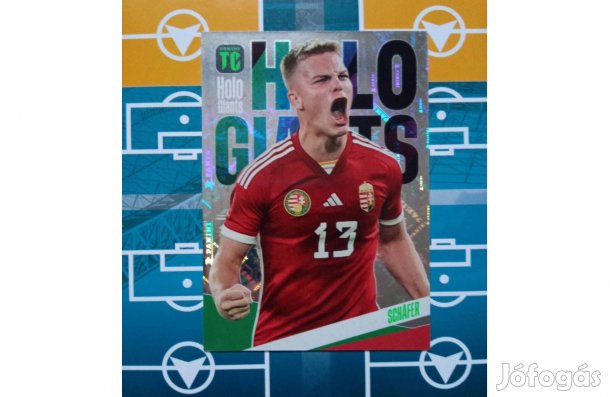 Schafer András Holo Giant Panini Top Class 2024 kártya