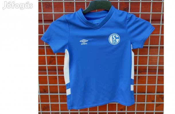 Schalke 04 eredeti Umbro kék gyerek mez (122)