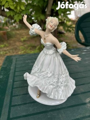 Schaubach Kunst porcelán női figura - Germany