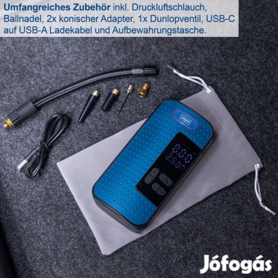 Scheppach Akkumulátoros Kézi Kompresszor AC10/8V Mobil Kompresszor |