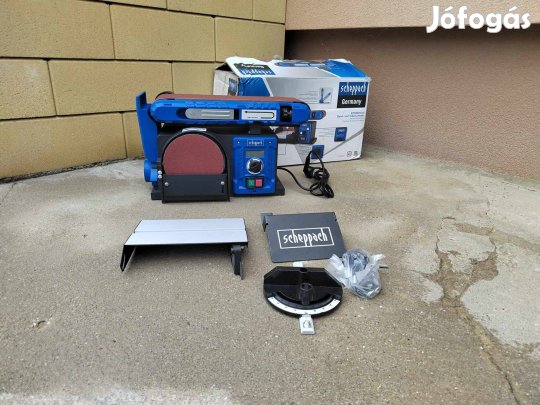 Scheppach BTS 900 vario korong és szalagcsiszoló Ingyen szállítás