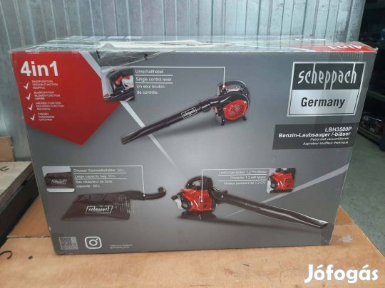 Scheppach Benzines Lombszívó