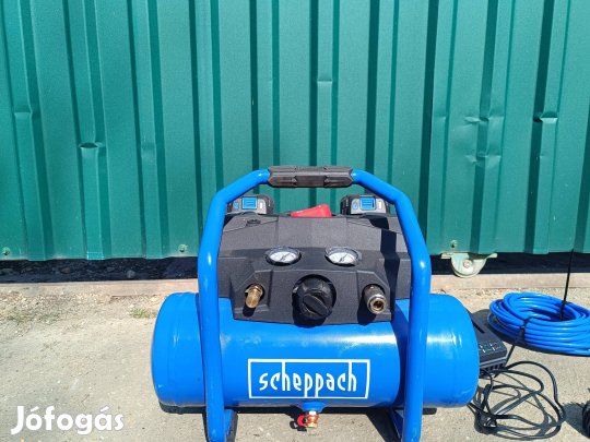 Scheppach C-ACT160/6-X - akkus olajmentes 6l kompresszor 