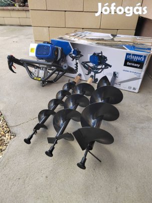 Scheppach EB 2000 talajfúró gödörfúró földfúró Ingyen szállítás