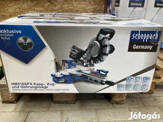 Scheppach Fejező Fűrész 216mm lappal eladó 