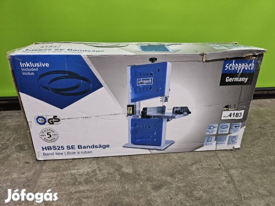 Scheppach HBS25SE szalagfűrész új