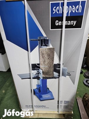 Scheppach HL810 8 tonnás 230v kuglihasító fahasító rönkhasító