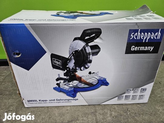 Scheppach HM80L gérvágó fűrész új