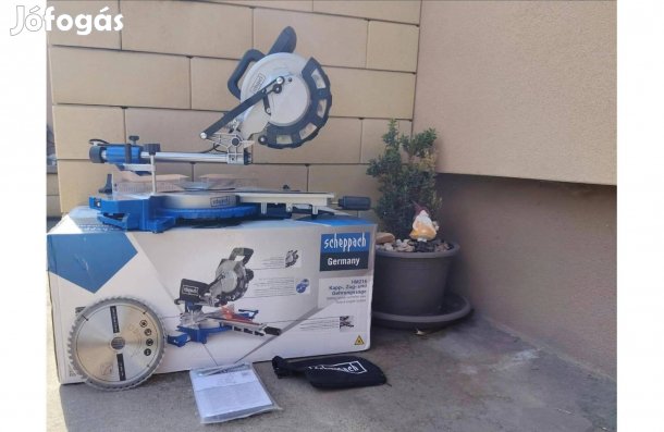 Scheppach HM 216 gérvágó körfűrész húzófunkcióval Ingyen szállítás
