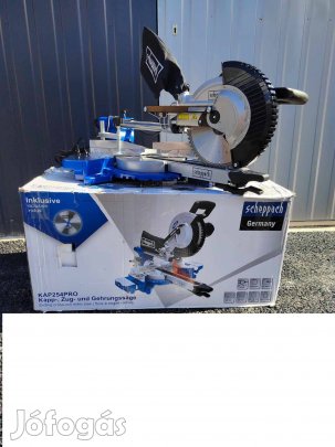 Scheppach HM 254 gérvágó körfűrész húzófunkcióval Ingyen szállítás