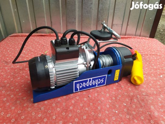 Scheppach HRS 250 elektromos csörlő emelő Ingyen szállítás