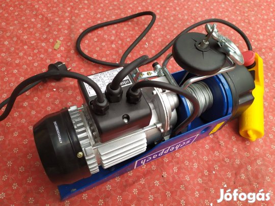 Scheppach HRS 250 elektromos csörlő emelő Ingyen szállítás