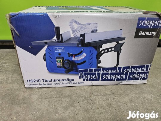 Scheppach HS210 asztali körfűrész cirkula új