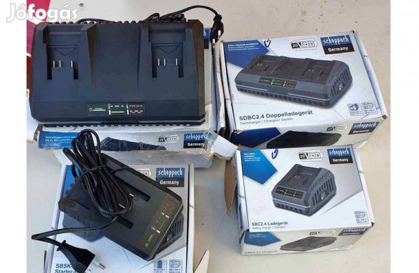 Scheppach Ixes Akkumulátor töltő új