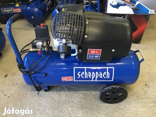 Scheppach Kompresszor 10 bár 50 liter eladó