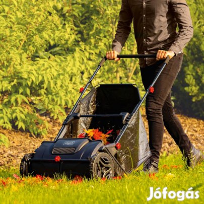 Scheppach LSP 360 lombseprű, levélseprő és fűgyűjtő