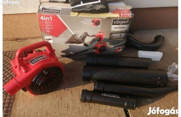 Scheppach Lbh 2600 P lombszívó-fúvó Garanciával számlával