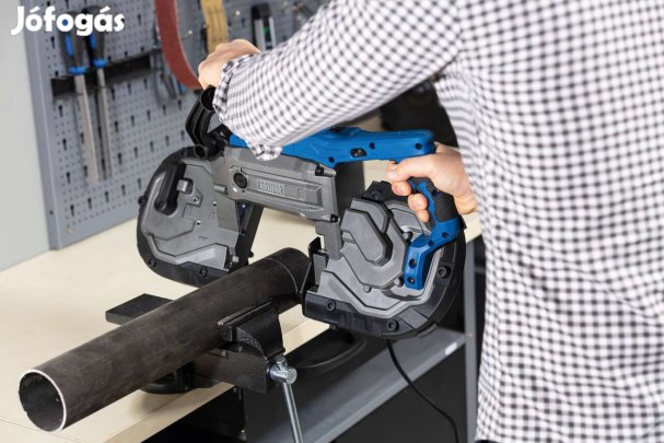 Scheppach MBS1200xt fém szalagfűrész - 127 mm vágási magasság | 1100W