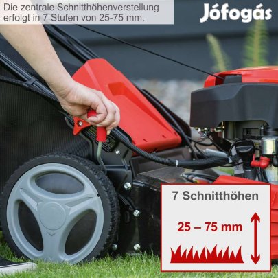 Scheppach MS173-51E Önindítós önjárós fűnyíró - 4,5 LE - 510 mm