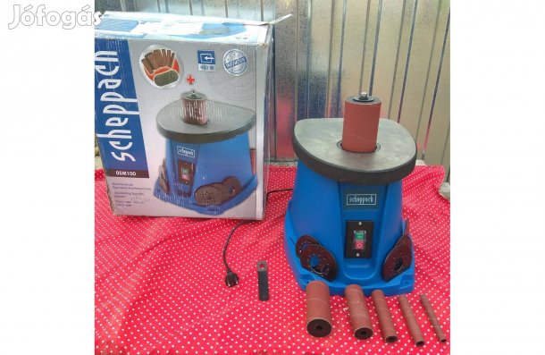 Scheppach OSM100 oszcillációs orsócsiszoló csiszoló Ingyen szállítás