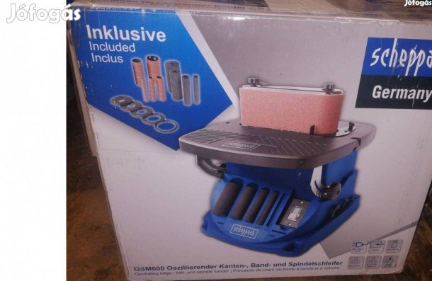 Scheppach OSM 600 oszcillációs orsócsiszoló Garanciával