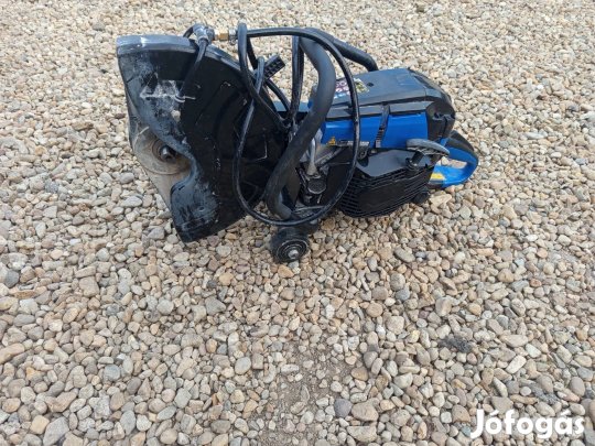 Scheppach PTS 400 benzinmotoros betonvágó, vizes vágó, beton vágó 