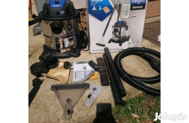 Scheppach Sprayvac20 - Száraz - nedves porszívó - takarítógép kárpit