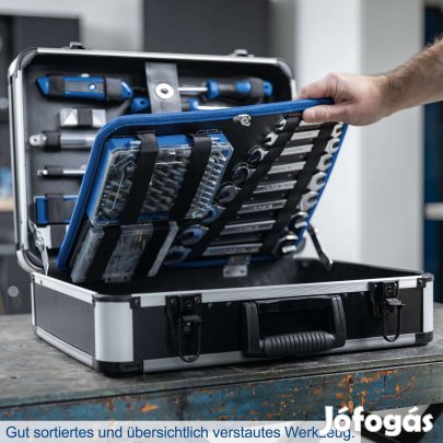 Scheppach TB225 szerszámkoffer - 235 darabos szerszámkészlet |