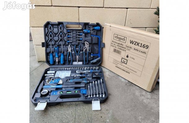 Scheppach Wzk169 szerszámoskészlet szerszám Ingyen szállítás