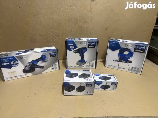 Scheppach akksis gépszett