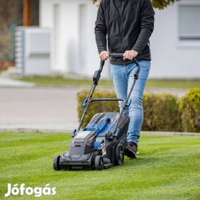 Scheppach akkus fűnyíró BC-MP380-X Akkumulátorral-töltővel!