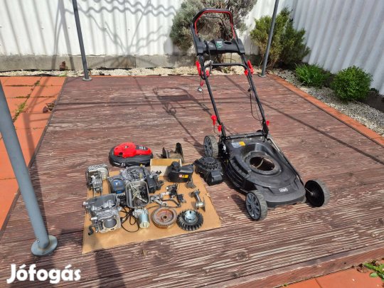 Scheppach benzines fűnyíró, 150 cm3, alkatrésznek