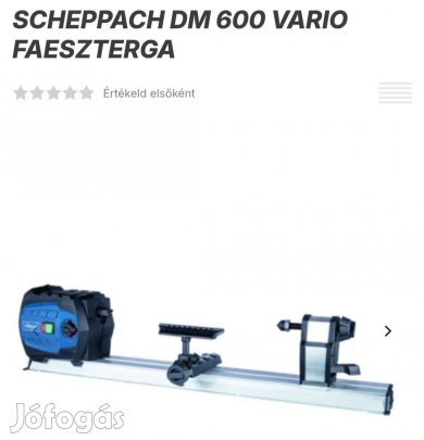 Scheppach fa eszterga 