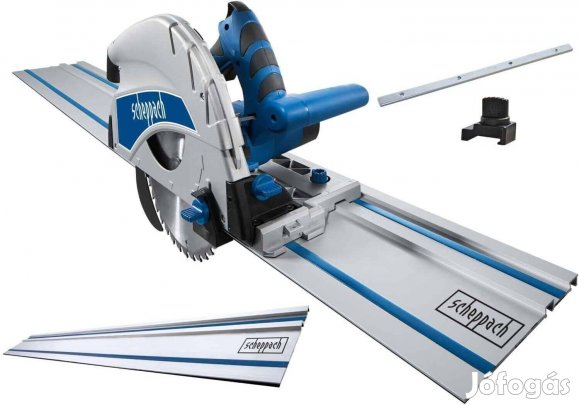 Scheppach körfűrész vezetősínnel PL75 merülő körfűrész v.mélység 75mm