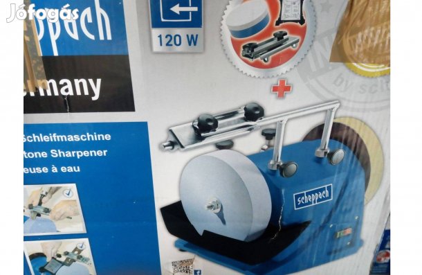 Scheppach tiger 2000 köszörű szett kés élező