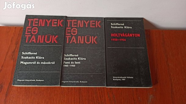 Schifferné Szakasits Klára könyvcsomag / 3 db könyv