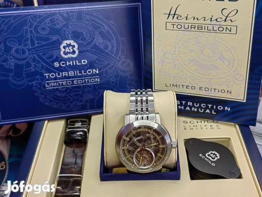 Schild Almond Tourbillon 16 darabos limitált kiadású SC-1006-77 Új