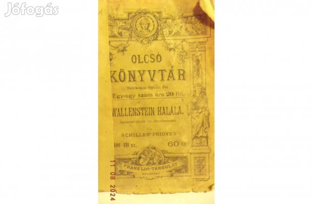 Schiller Frigyes: Wallenstein halála