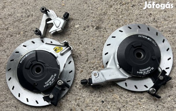 Schimano Nexave Görgős fékek kompletten,minden tartozékával 