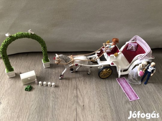 Schleich Esküvői Hintó 