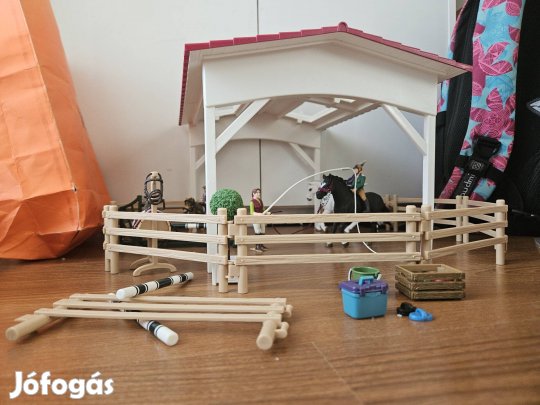 Schleich készlet 42389, Lovaglóiskola